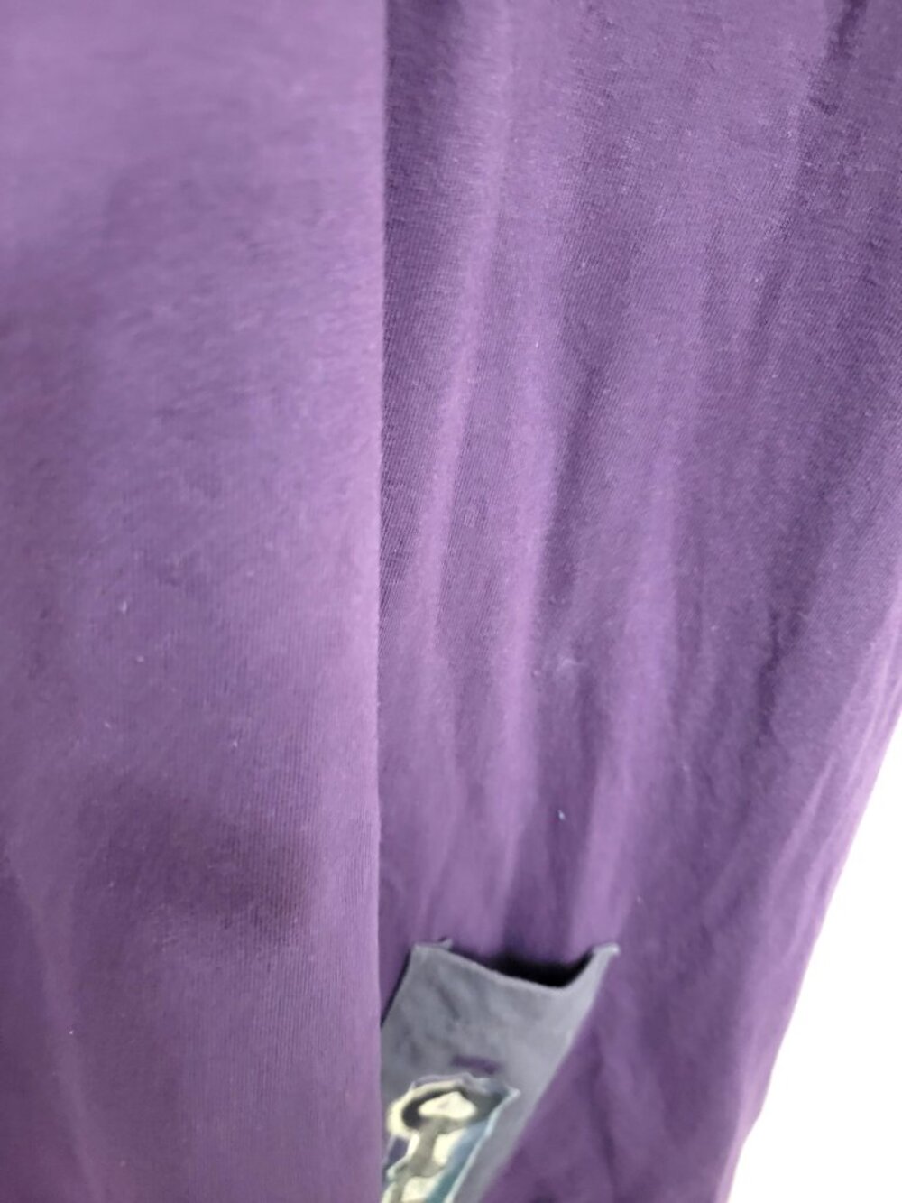 Blue Fish Pinafore Overalls Maxi Dress with Pockets Purple 1 - Picture 7 of 9